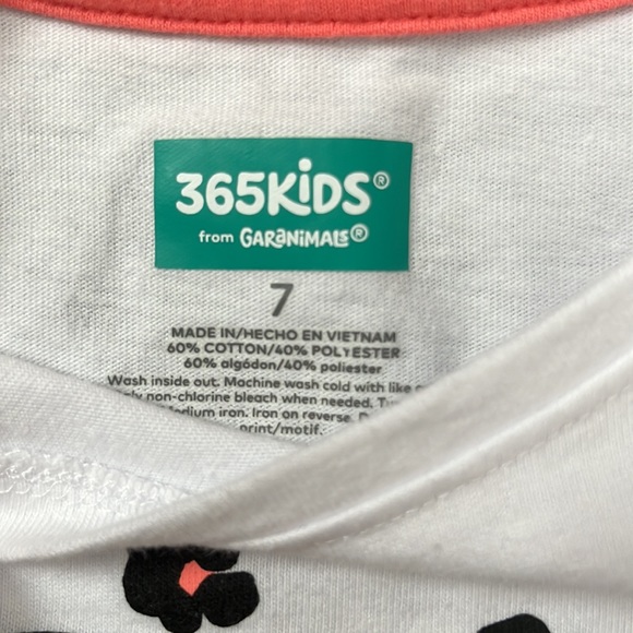 Bundle of 3 - 365 Kids by Garanimals - Girls Shirts - Size 7 - Picture 4 of 12